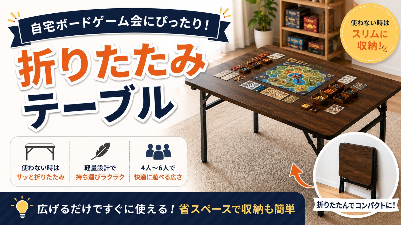 自宅ボドゲ会 テーブル アイキャッチ