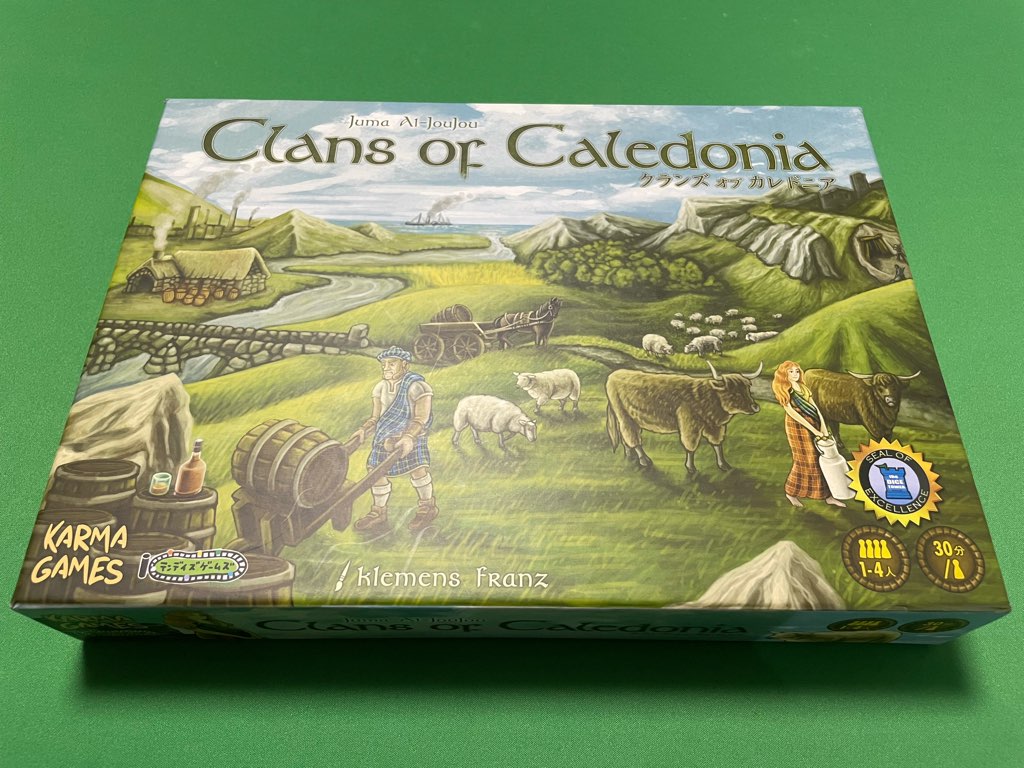 クランズオブカレドニア パッケージ