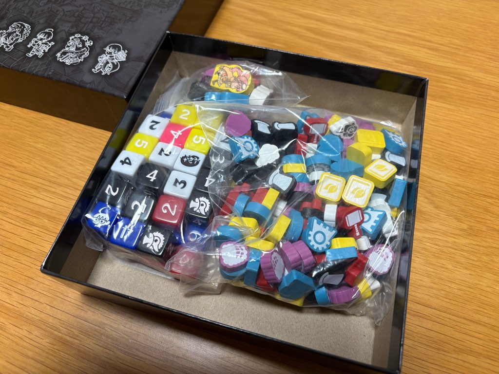 箱内のコンポーネント